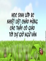Ngữ văn 8-Tiet 114Lua chon trat tu tu trong cau