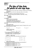 Giáo án phụ đạo Toán 6