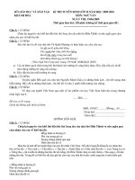 DE THI CHUYEN CAP NHA TRANG+HD