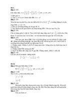 đề thi cấp 3 tỉnh nam định