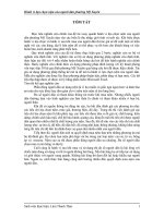 Hành vi lựa chọn nệm của người dân phường mỹ xuyên 