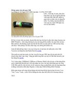 Phòng ngừa virus lây qua USB