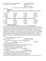 Đề học sinh giỏi 12 vòng tỉnh