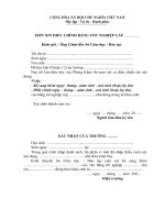  ĐƠN ĐỀ NGHỊ ĐIỀU CHỈNH GIẤY TỜ VỀ HỘ TỊCH (KHÔNG PHẢI GIẤY KHAI SINH)