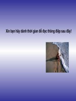 Thông điệp cuộc sống