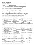 Đế thi TN THPT môn văn -10
