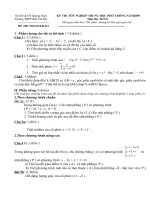 Đề tham khảo thi TN12 Toán (13)