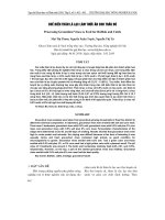 CHế BIếN THÂN Lá LạC LàM THứC ĂN CHO TRÂU Bò