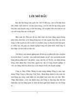 Phân tích  hiệu quả sản xuất kinh doanh ở Công ty May Chiến Thắng