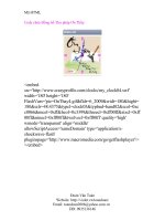 Code chèn Đồng hồ thư pháp ơn Thầy