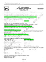 Đề ôn đặc biệt số 2