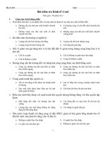 Bài kiểm tra kinh tế vi mô 