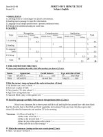 TEST 3 - ENGLISH 6 (JAP)