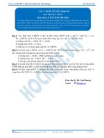 Bài tập tự luyện các vấn đề về góc phân 3