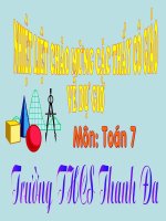 Tiết 28 Góc cạnh góc