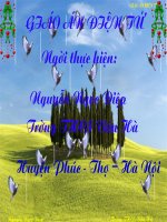 Bai giang anh 6 tiet 32