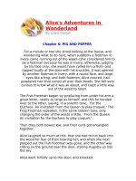 Những cuộc phiêu lưu của Alice (chương 6)