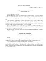 BẢO LÃNH TIỀN TẠM ỨNG