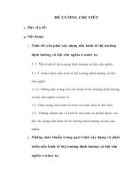 Phương hướng phát triển nền kinh tế thị trường định hướng xã hội chủ nghĩa ở nước ta