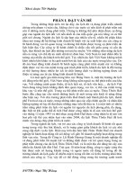 Phân tích tình hình khai thác khách quốc tế và một số giải pháp nhằm nâng cao khả năng thu hút khách tại công ty TNHH lữ hành hương giang 