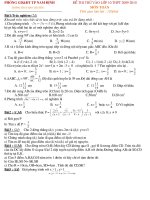 DE THI VAO 10 co TN (hay)