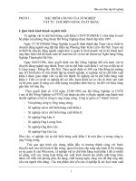 TÌNH HÌNH TÀI CHÍNH CỦA XÍ NGHIỆP VẬT TƯ  CHẾ BIẾN HÀNG XUẤT KHẨU