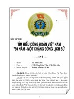 Công Doàn VN 80 năm một chặng đường lịch dử
