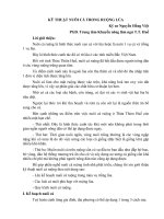 KỸ THUẬT NUÔI cá TRONG RUỘNG lúa 