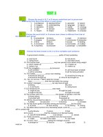 12 NC - UNIT 3 - TEST
