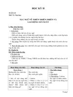 giáo án ngữ văn 7 kì 2