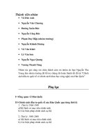 Chính sách kinh tế đôi ngoại hàn quốc 