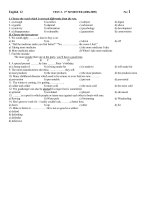 Test 2 second semester