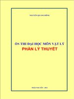 Ôn thi đại học môn vật lý - phần lý thuyết