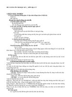 ĐỀ CƯƠNG ÔN THI HỌC KÌ Idia li