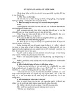 KĨ NĂNG SỬ DỤNG VÀ BÀI TẬP ALÁT