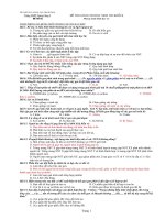 BO DE THI THU DH TUYET