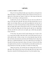 Ứng dụng công nghệ GIS và ảnh viễn thám để đánh giá thảm rừng vườn quốc gia chư mom ray tỉnh kon tum 