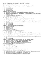 Câu hỏi và bài tập môn bảo hiểm doanh nghiệp 