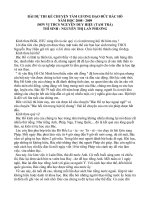 Vài mẩu chuyện về Bác