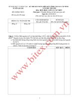 KỲ THI GIẢI TOÁN TRÊN MÁY TÍNH CẦM TAY CẤP TỈNH NĂM HỌC 2009-2010  ĐỀ CHÍNH THỨC  (Đề này gồm 08 trang) Môn: HOÁ HỌC; LỚP 12 CẤP THPT