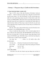 Giải pháp nâng cao hiệu quả hoạt động sản xuất  kinh doanh của công ty Petrolimex