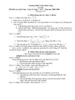 MỘT ĐỀ KT ẤN TƯỢNG