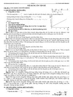 Tóm tắt lý thuyết và hệ thống BT Vật lý 10