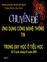 Thể tích của một hình L5