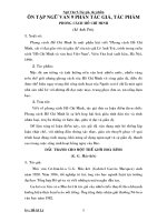 Ôn tập Ngữ Văn 9