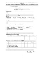 MẪU BÁO CÁO KẾT QUẢ CỦA DOANH NGHIỆP THAM GIA CHƯƠNG TRÌNH XÚC TIẾN THƯƠNG MẠI QUỐC GIA