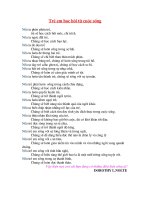 trẻ em học hỏi mọi điều từ cuộc sống