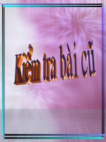 LTVC: Mở rông vốn từ: Truyền thống