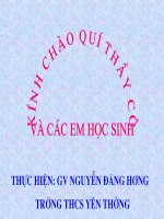 tiet 13 Rut gon bieu thuc co chua can bac hai