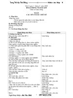 Giao an danh may lop 4 cac mon